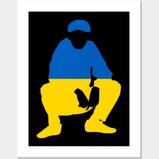 Ukrainian slav squat Posters and Art